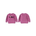 thumbnail image 2 of Miaouyo Kids Baby Girls Boys Thanksgiving Sweater 9 12 18 24 Months 2T 3T 4T 5T Turkey Letter Embroidery Round Neck Pullover Knitwear, 2 of 9