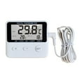 thumbnail image 3 of LCD Digital Probe Sensor Thermometer Water Tank Swimming Pool Refrigerator Aquarium Wine Cellar ,Compact & Portable, 3 of 6