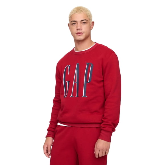 Sudadera GAP Logo Fleece Crew Sled XXL