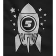 thumbnail image 2 of Tstars Boys Unisex 5th Birthday Gift Space Rocket Shirt Birthday Gift for 5 Year Old Birthday Gift for Boys Gift for Five Year Old Birthday Party B Day Youth Kids T Shirt, 2 of 9