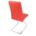 thumbnail image 3 of Canadian Monalisa Dining Chair Red (Set of 2), 3 of 3