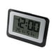 thumbnail image 3 of Reloj digital con pantalla grande, retroiluminación azul, función de temperatura y humedad, despertador montado en la pared para oficinas, 3 of 5