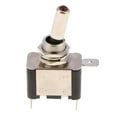 thumbnail image 2 of DYNWAVECA 12V 20A LED Toggle Switch for Car Dashboard - Red, as described, 2 of 7