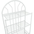 thumbnail image 3 of Miumaeov 3 shelves Over Toilet Shelf Bathroom Storage Towel Rack Space Saver, 3 of 10
