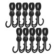 thumbnail image 2 of a refined product description for your **10pcs Stroller Hooks / Heavy Duty Trolley Bag Hangers**:\n\n \n\n### 🛒 10pcs Heavy Duty Stroller Hooks –, 2 of 5