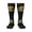 2 Black-1, variant on Knee High Socks for Women Mexico-Logo Long Tube Sock Uniform Socks