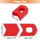 thumbnail image 4 of Par Siliciona Bicicleta Ciclismo Biela Botas Protectores Rojo Unique Bargains Bielas y accesorios para bicicletas, 4 of 6