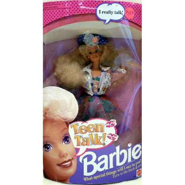 Mattel Teen Talk Barbie Doll 1991