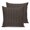 Dark Chocolate, Espresso, Walnut, Bronze, variant on Pillow Covers 18x18 Set of 2, Blush Pink Line Striped Throw Pillow Covers Decorative Couch Cushion Cover, Farmhouse Pink Stripes Microfiber Soft Square Pillowcases for Bedroom Living Room Sofa