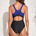 thumbnail image 5 of WILLBEST Trajes de Baño Mujer Retro Sexy Traje de Baño de Cintura Alta Racerback Bikini Trajes de Baño, 5 of 5