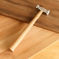 thumbnail image 4 of Universal Tool Texturising Hammer Dual Face Square Stripe Patterns Wooden Handle, 4 of 6