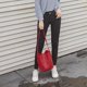 thumbnail image 4 of Bolso bandolera de hombro Vintage Para mujer JShteea bolso de cuero Totes Bucket Rojo, 4 of 6