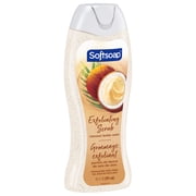 Softsoap Exfoliating Coconut Butter Body Wash for All Skin Types - 20 fl oz Bottle