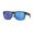 Matte Smoke Crystal Fade/Blue Mirror 580G, variant on Sunglasses for Men - Spearo XL Mens Polarized Sunglasses, UV Protection for Fishing, Boating & Beach - Matte Clear/Blue Mirror 580G - 59