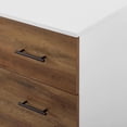 thumbnail image 5 of Savanna 30" Contemporary 4-Drawer Bedroom Chest in Rustic Oak, 5 of 8