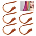 thumbnail image 3 of Extensions de Cheveux à Clip, 5 Pcs 55cm Extensions de Cheveux Colorées à Clip pour Femmes Cheveux Synthétiques Haute Température pour Fête et Cosplay, 3 of 7