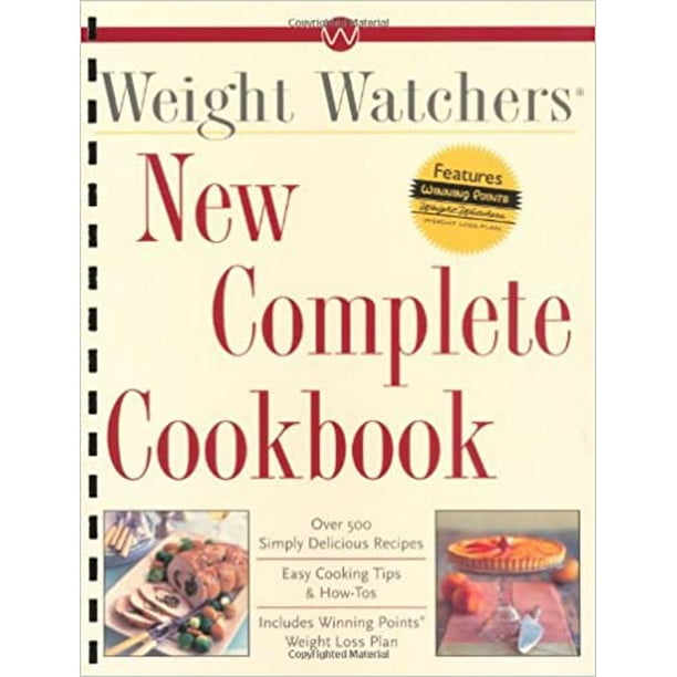 Weight Watchers New Complete Cookbook Plastic Comb (Paperback