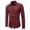 Red, variant on Fashion Long Sleeve Shirts for Mens Plus Size Casual Business Dark Print Button d Lapel Top Shirt Save to 65% Off!