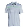 thumbnail image 3 of Ben Hogan Performance Men's Graphic Chest Print Golf Polo Shirt, Sizes S-5XL, 3 of 5