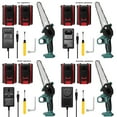 thumbnail image 2 of becaristey Chain Saw 21V Electric Cordless Pruning Saw One-hand Woodworking Portable Chainsaw, US Plug, 2 of 6