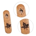 thumbnail image 2 of Kazoo De Caoba Mini instrumento de viento Kazoo de madera de caoba para amantes de la música (hoja de arce), 2 of 6