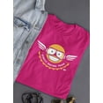 thumbnail image 3 of Street Racing Team - Retro Moto Racer Emoji Women's T-shirt, 3 of 4
