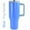 BLUE with fog blue handle, variant on 40 oz Tumbler with Handle and Flip Straw Lid  Vacuum Insulated Leak Proof Stainless Steel mug light pink cy01