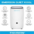 thumbnail image 2 of Emerson Quiet Déshumidificateur Portable Cool 30 Pintes (Certifié Rénové), 2 of 11
