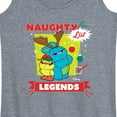 thumbnail image 3 of Toy Story - Naughty List Legends - Women's Racerback Tank Top, 3 of 5