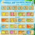 thumbnail image 2 of Juguetes de arena Beach Toys FHOZGECY para niños, 31 unidades, con 2 camiones, 2 cubos, etc., 2 of 6