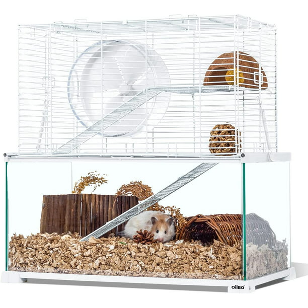 1. Ventilation: Wire hamster cages offer plenty of air circulation.