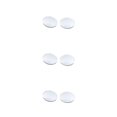 thumbnail image 4 of Decodeary 1Pcs/2pcs Blind Spot Mirror Wide Angle Side Car Frameless Adjustable 360 Degree Round Glass silvery 2pcs 3Set, 4 of 6