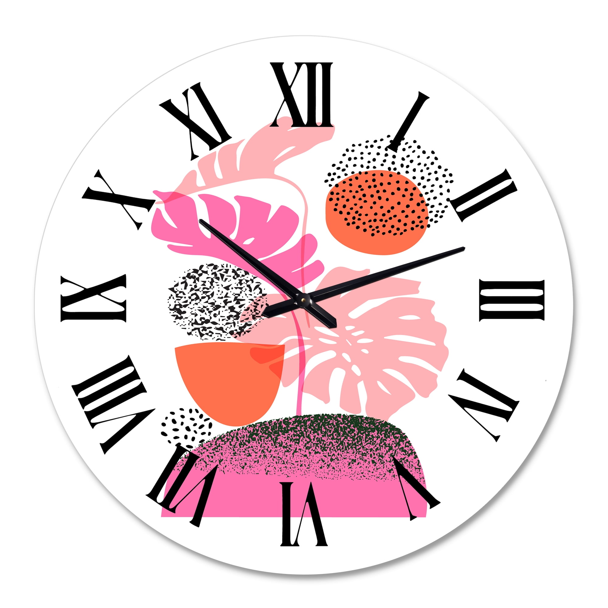 Designart 1 in Quartz Modern/Contemporary Wall Clock