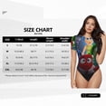 thumbnail image 6 of Lsque inside out 2 Women's Crew Neck Short Sleeve Bodysuit Basic T Shirts Tops Onesie Adult Cute Pajama-Small, 6 of 8