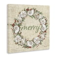 thumbnail image 3 of Stupell Industries Tropical Shells & Holly Merry Canvas Art, 30 x 30, by Paul Brent, 3 of 8