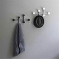 thumbnail image 4 of Nordic Wall Hanger Clothes Storage Organizer Coat Metal Multifunctional Hanger Entrance Wall Decoration B, 4 of 5