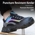 thumbnail image 4 of AUXDIQ Safety Trainers Men Women Steel Toe Cap Work Shoes Comfy Construction Industrial Sneakers, 4 of 6