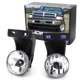 IJDMTOY Matte Black Fog Light Garnish Bezel Covers For 2014-2021 Toyota Tundra – Pair