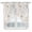 Tan SlateGray, variant on Beige Black Botanical Kitchen Window Curtains, Swag Curtains Valance for Bedroom Living Room Bathroom, Watercolor Floral Vintage Rod Pocket Window Treatment Curtain Block Drapes 2 Panels 36"x45"