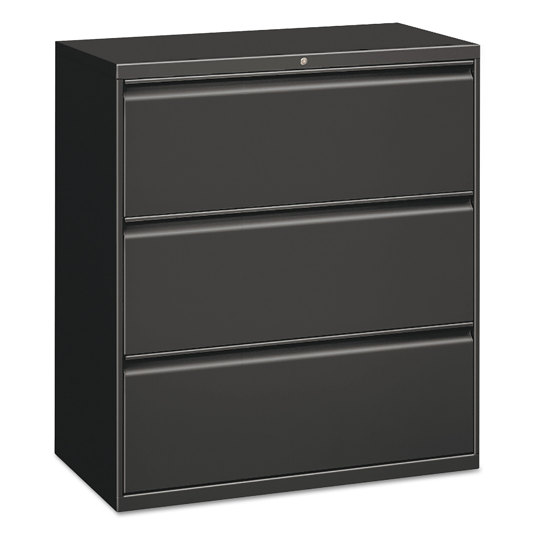 Alera ALELF3041CC Three-Drawer Lateral File Cabinet - Charcoal - image 2 of 2