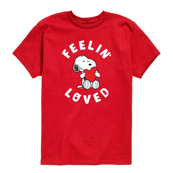 Peanuts - Feelin' Loved - Toddler Boys Short Sleeve Graphic T-Shirt