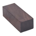 thumbnail image 1 of Wooden Carving Block, No Color Fading Ebony Wood Blank Multipurpose Glossy Finish Rectangular  for Musical Instrument Inlay, 1 of 7