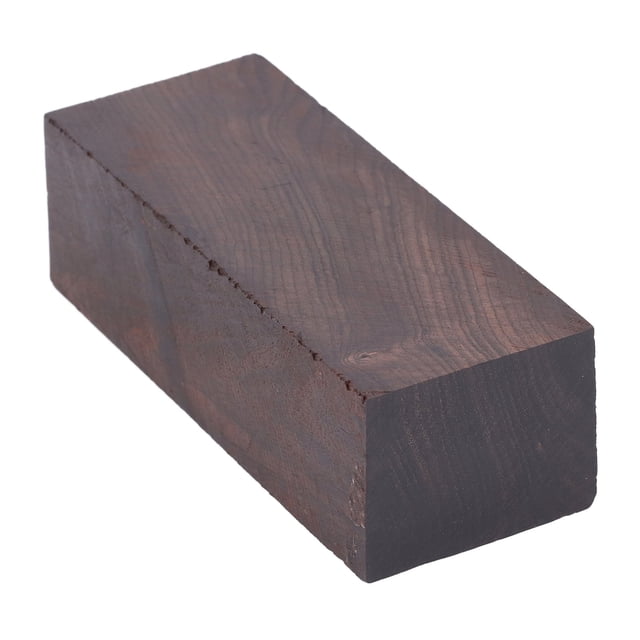 Bloque De Tallado De Madera, Espacio En De Madera De ébano, Multiusos, Rectangular De Alta Densidad, Sin Decoloración, Para Fabricación De Mangos De Herramientas