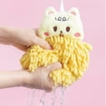thumbnail image 5 of Soft Cartoon Animal Chenille Hand Towel, Funny Hand Towels for Bathroom Kitchen, Reusable Hanging Absorbent Quick Dry Hand Wipe, Cute Bathroom Hand Drying Towel 1Pcs, 5 of 8