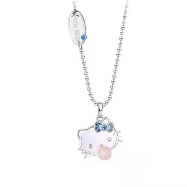 Pulsera con dijes de Hello Kitty Y2K para niñas, productos Kawaii, accesorios de Sanrio, cadena de aleación de dibujos animados de Anime, cosas lindas