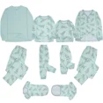 thumbnail image 3 of Conjunto de pijamas familiares navideños nuevos de 2025 con estampado de árbol de Papá Noel y trajes a juego para adultos y niños, traje de 2 piezas con apariencia de mameluco para perros, 3 of 5