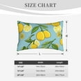 thumbnail image 2 of Salouo Lemon Print Print Pillow Case Cover,Wrinkle-Free Bed Pillow Cover Pack of 1 Home Decor Fade-Resistant and Stain-Resistant ,Pillows Not Included -20"x30", 2 of 8