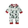 thumbnail image 1 of Pyjamas Parent-Enfant Ensemble Pantalon Imprimé Arbre de Noël, 1 of 9