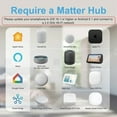 thumbnail image 7 of Melery Smart AU Wall Outlet - Matter Protocol, Tempered Glass Panel, Voice Remote, Compatible with SmartThings, Homekit & Smart Home Ecosystems, 7 of 7
