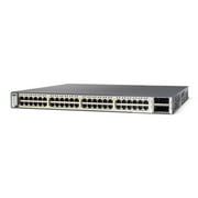 مفتاح محفز Cisco WS-C3750E-48TD-S 3750E Series ذو 48 منفذًا